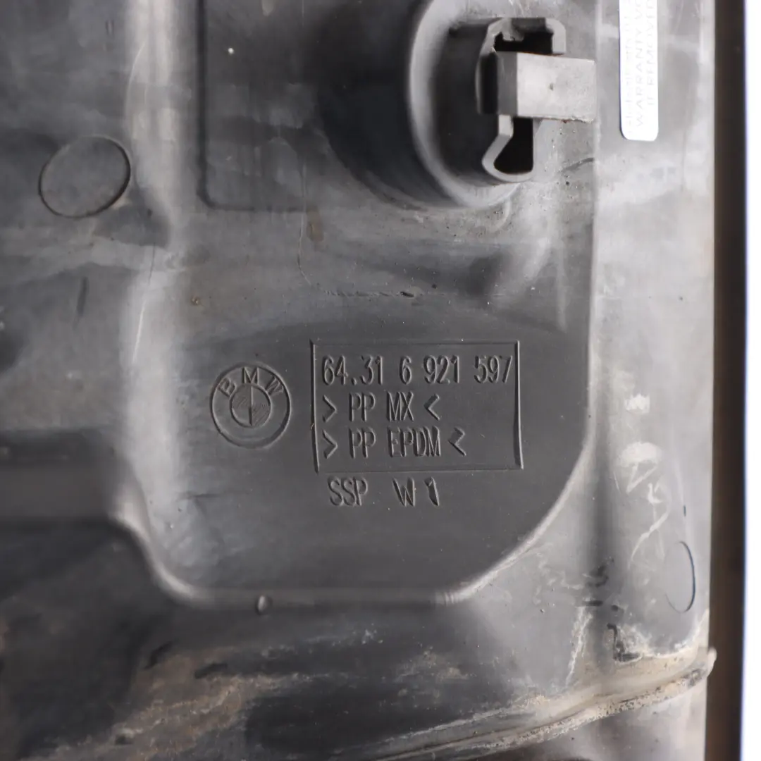 BMW 5 Series E60 E60N E61 E63 E64 LCi Filtered Air Duct Microfilter - SKU 6921597-1 - Part number 6921597