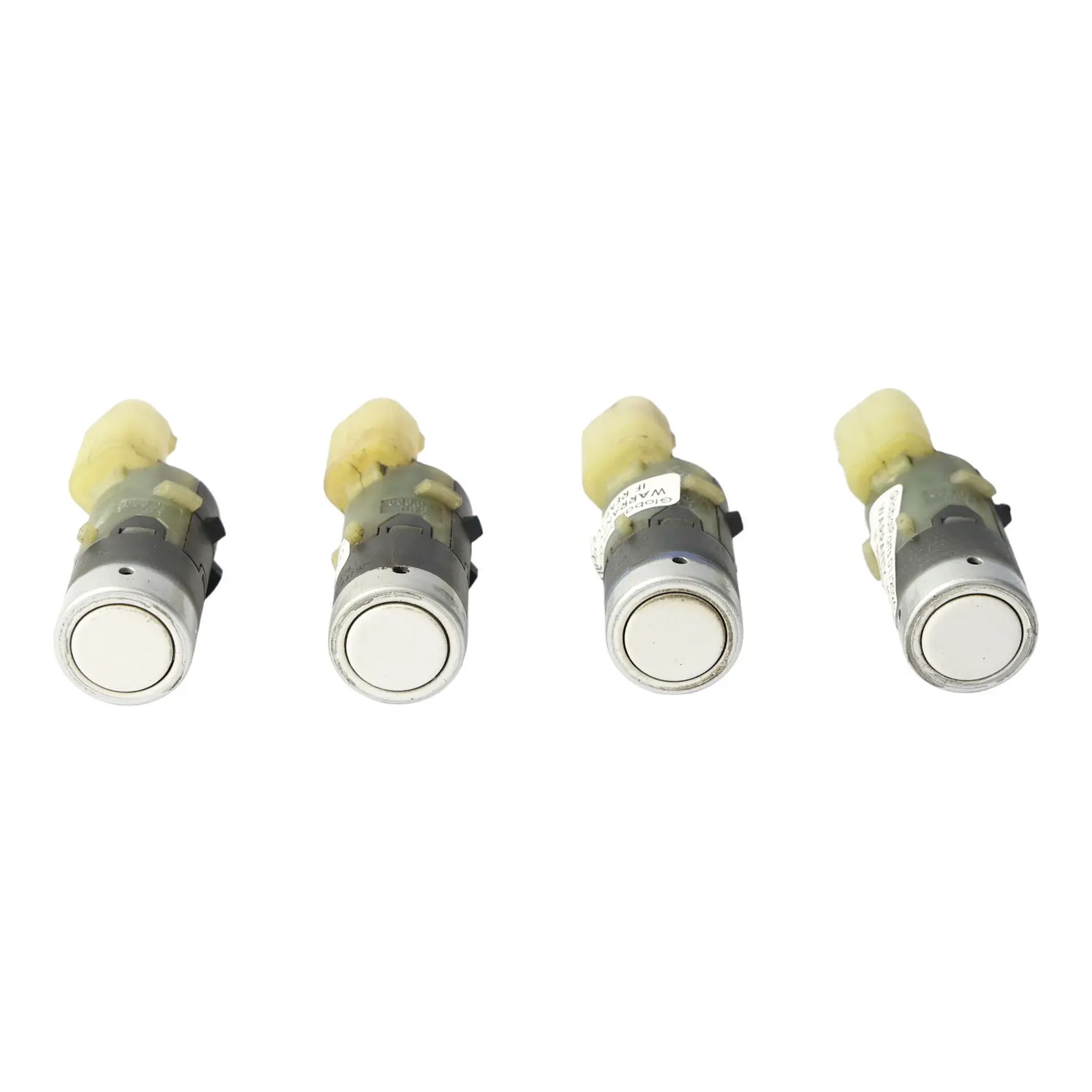 BMW E46 M3 PDC Sensor Aparcamiento Parachoques Trasero Blanco 6944612 SET X4