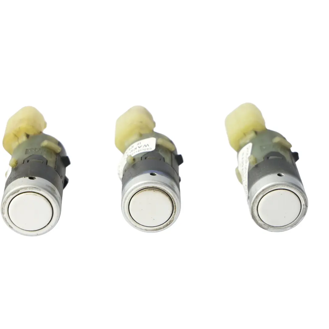 BMW E46 M3 PDC Sensore Parcheggio Paraurti Posteriore Bianco SET X4 - SKU 6944612-WHT - Numero di parte 6944612