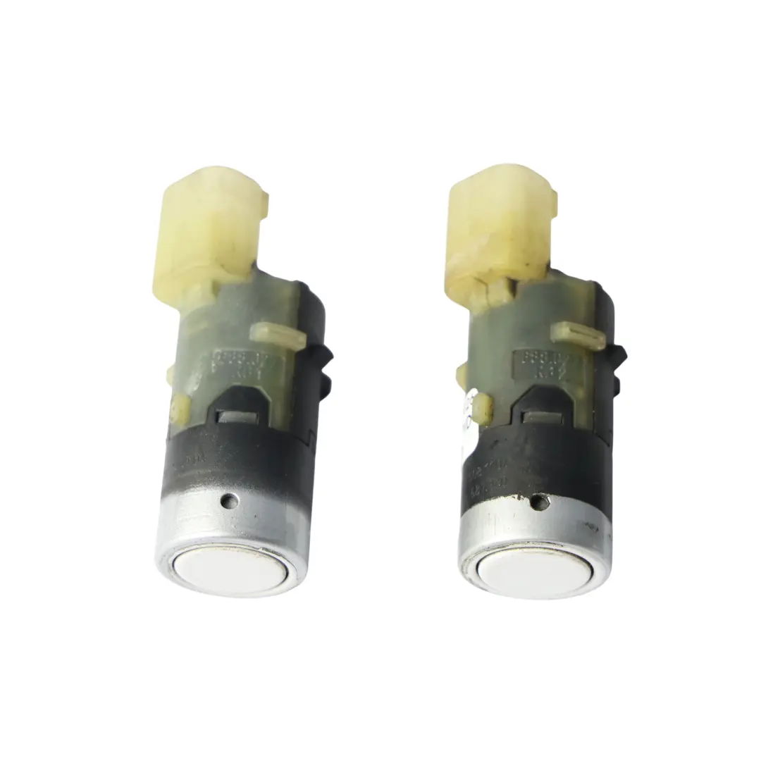 BMW E46 M3 PDC Sensore Parcheggio Paraurti Posteriore Bianco SET X4 - SKU 6944612-WHT - Numero di parte 6944612
