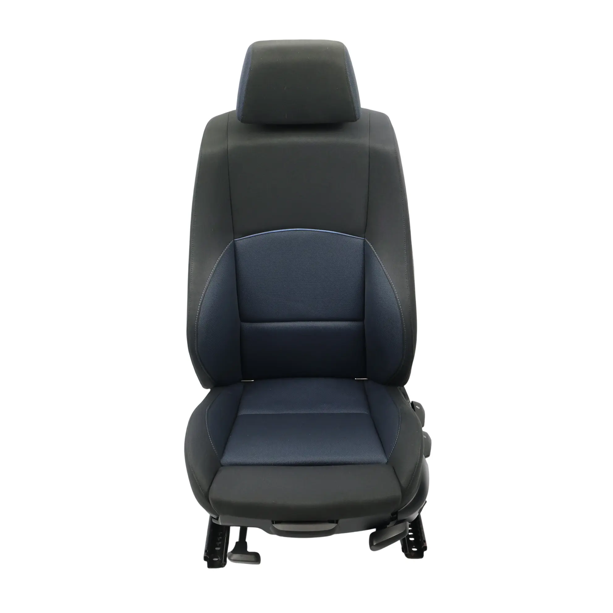 BMW E87 Fotel Sport Lewy Przód Materiałowy Monacoblau