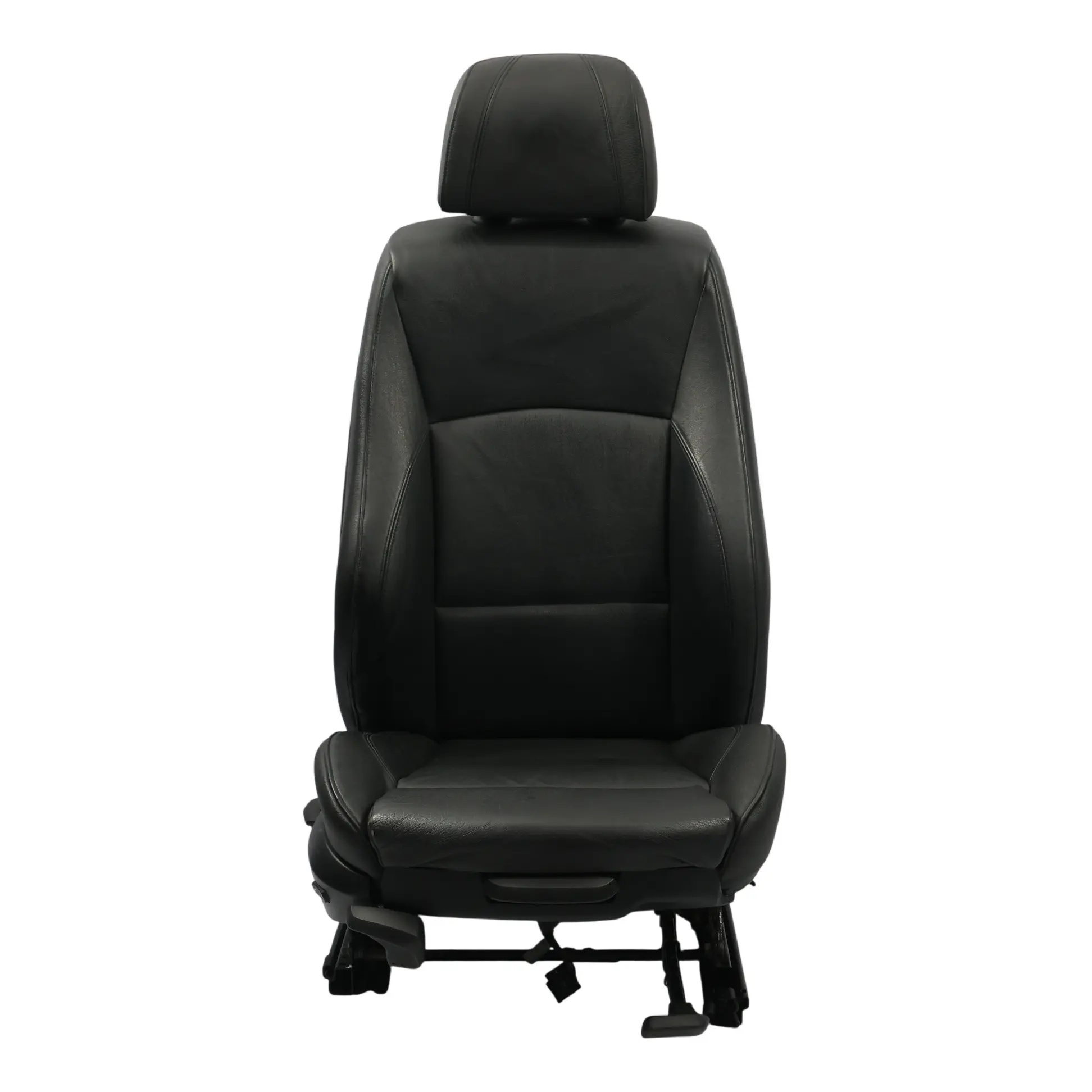 BMW E90 E91 M Sport Sedile Anteriore Destro Interno Riscaldato Pelle Dakota Nero