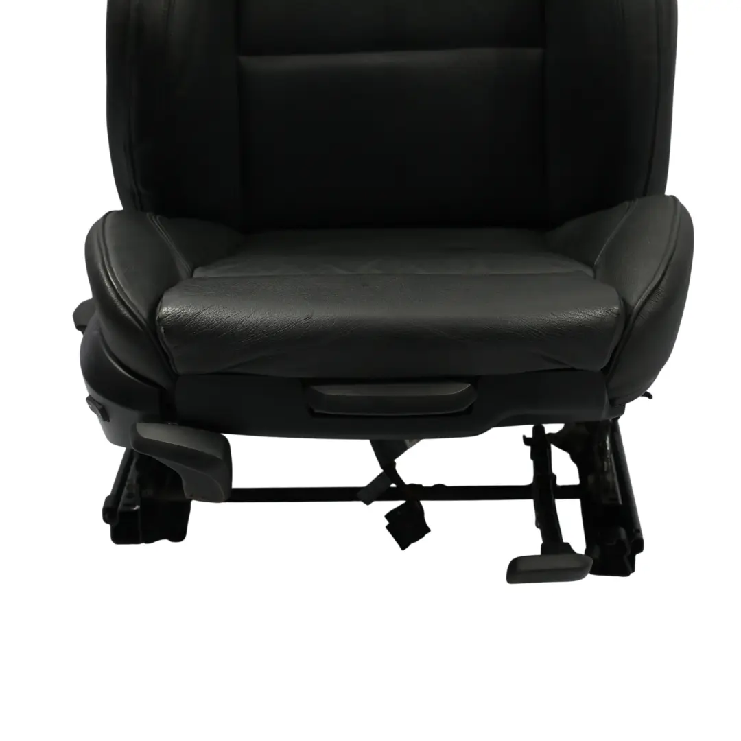 BMW E90 E91 M Sport Sitz Vorne Rechts Innenraum Beheizt Leder Dakota Schwarz - SKU 6956396-3 - Teilenummer 6956396