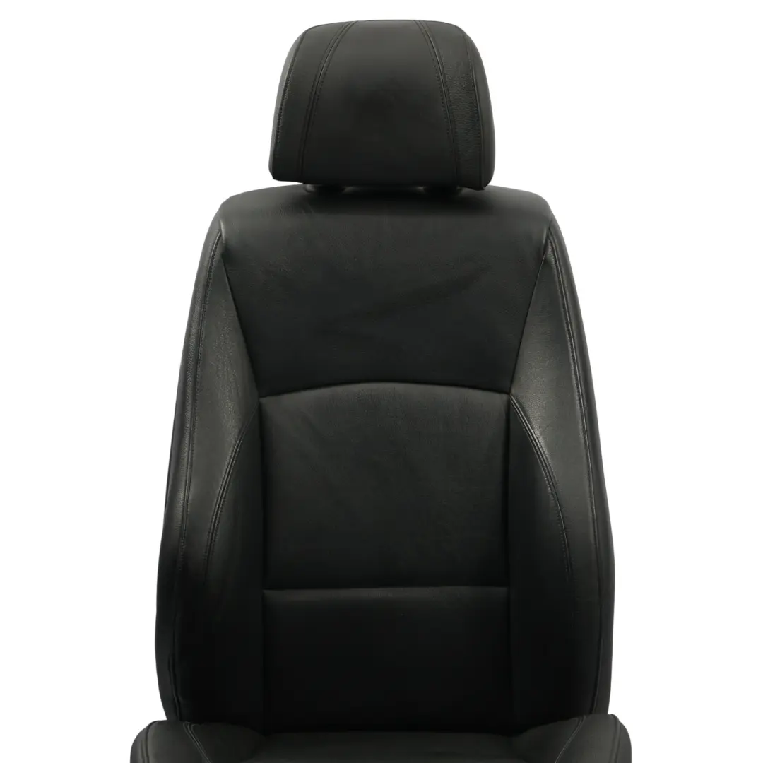 Front Right O/S Interior Heated Leather Dakota Black to BMW E90 E91 M Sport Seat with Part number 6956396 BMW E90 E91 M Sport Seat Front Right O/S Interior Heated Leather Dakota Black - SKU 6956396-3 - Part number 6956396