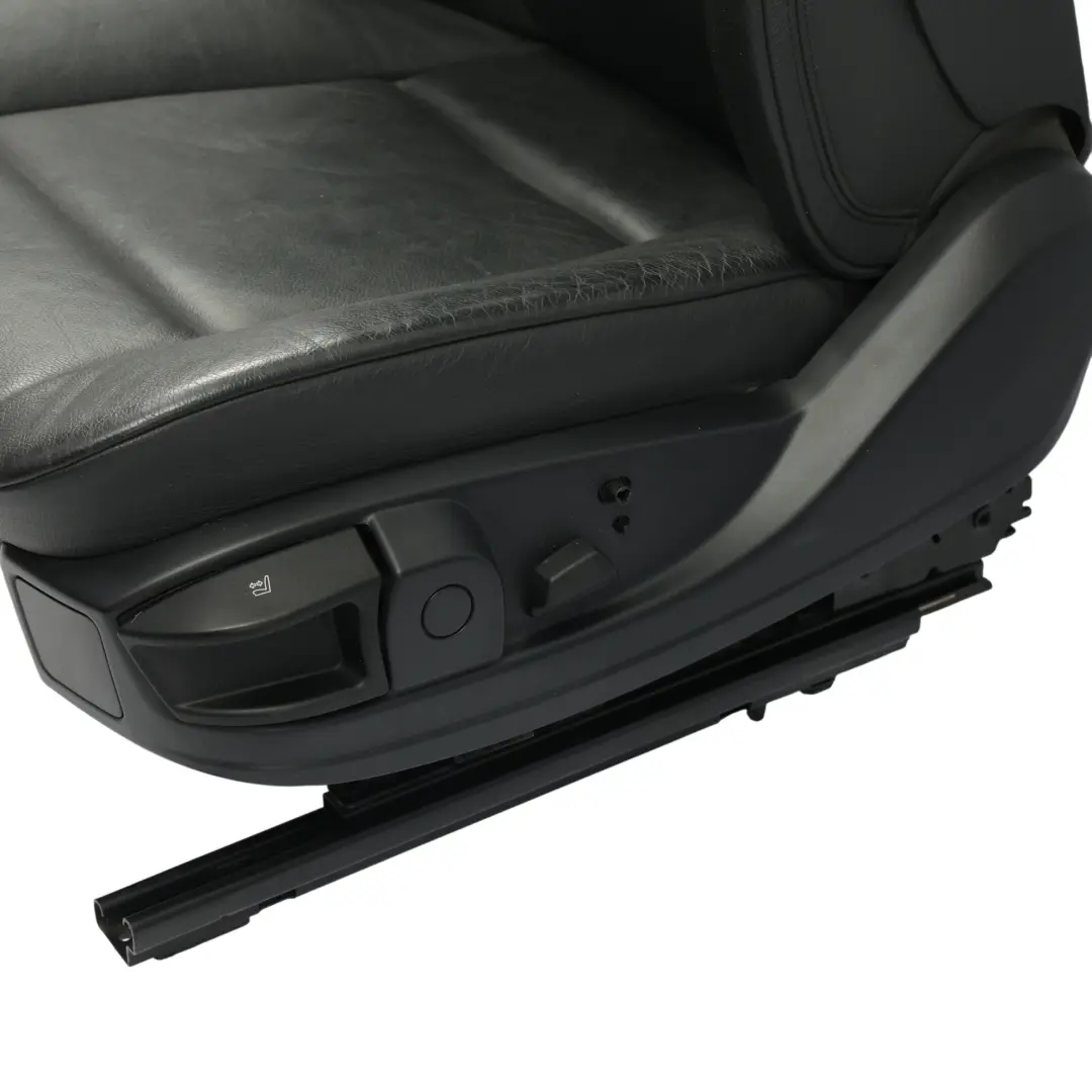 BMW X5 E70 Asiento Delantero Izquierdo Interior Cuero Eléctrico Nevada Negro - SKU 6973398-1 - Número de pieza 6973398
