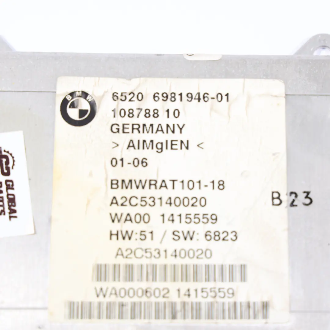 BMW 7 E65 E66 E67 Moduł Tuner Sterownik Wzmacniacz Radia ECU - SKU 6981946 - Numer Części 6981946