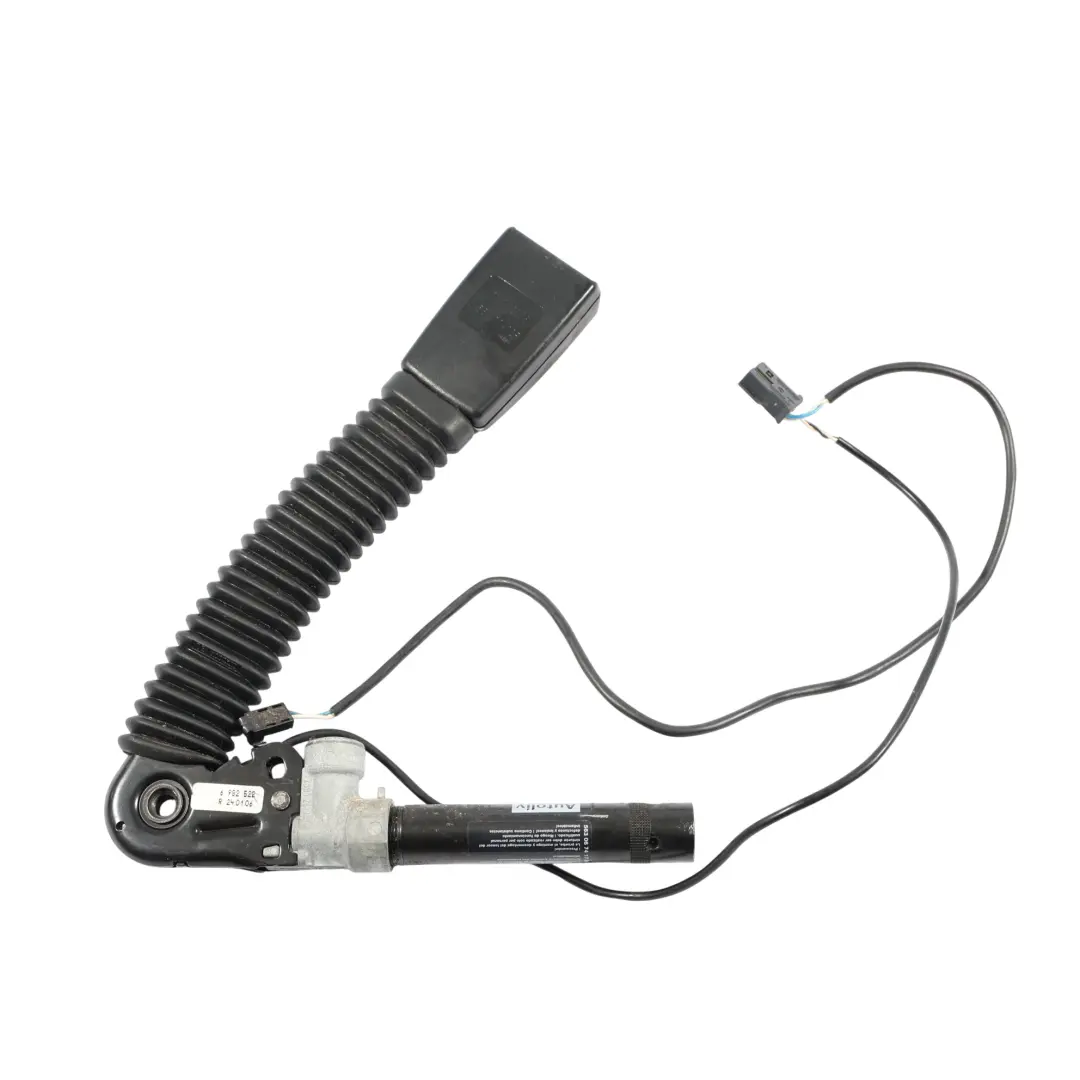 Fibbia Cintura Anteriore Destra Inferiore Tendicinghia per BMW E65 E66 con numero di parte 6982522 BMW E65 E66 Fibbia Cintura Anteriore Destra Inferiore Tendicinghia - SKU 6982522 - Numero di parte 6982522