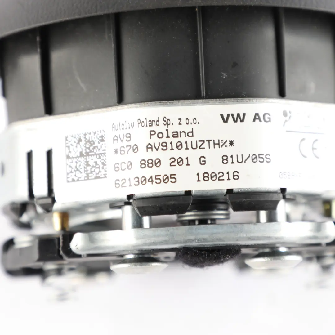 Mk5 6C Steering Wheel Air Module Driver Side to Volkswagen Polo with Part number 6C0880201G Volkswagen Polo Mk5 6C Steering Wheel Air Module Driver Side - SKU 6C0880201G - Part number 6C0880201G