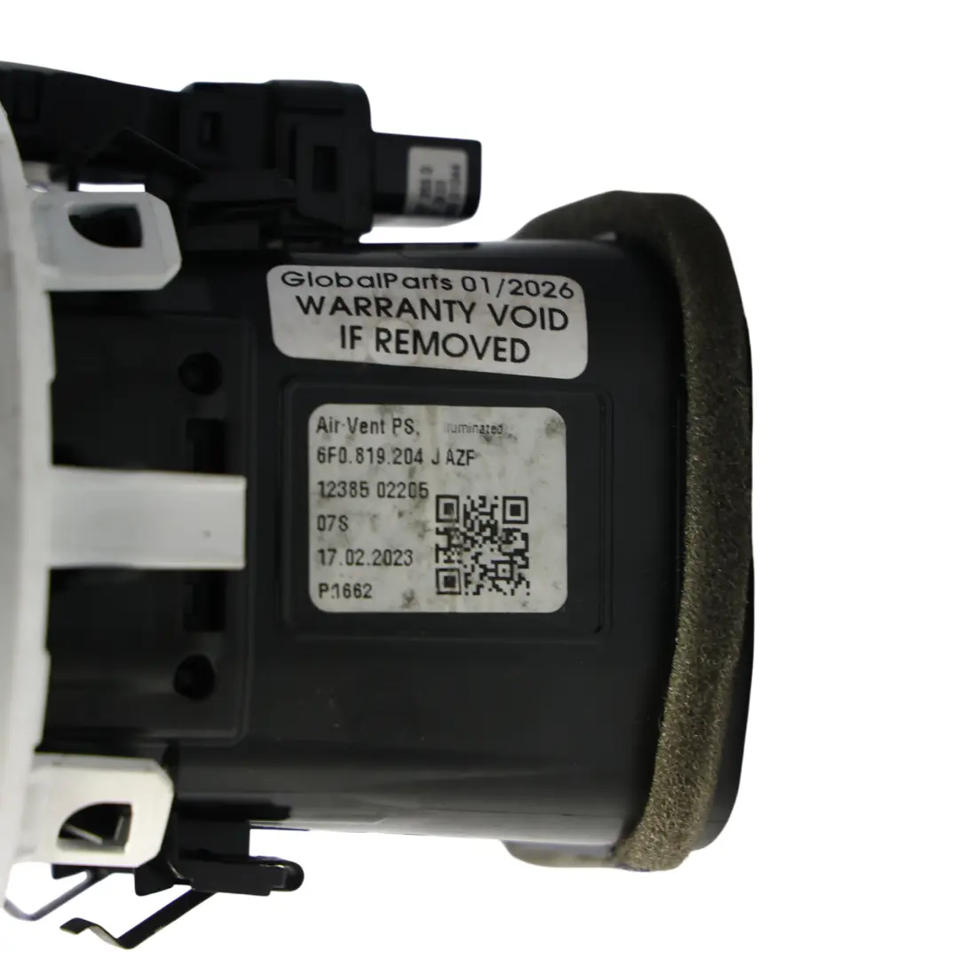 Pannello Di Ventilazione Del Cruscotto Frontale Destro per Seat Arona con numero di parte 6F0819204J Seat Arona Pannello Di Ventilazione Del Cruscotto Frontale Destro - SKU 6F0819204J - Numero di parte 6F0819204J