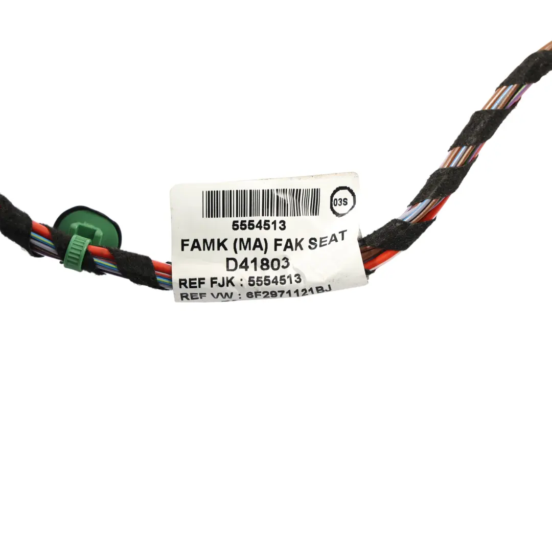 Door Wiring Harness Loom Front Passenger Side to Seat Arona KJ7 with Part number 6F2971121BJ Seat Arona KJ7 Door Wiring Harness Loom Front Passenger Side - SKU RHD-6F2971121BJ - Part number 6F2971121BJ