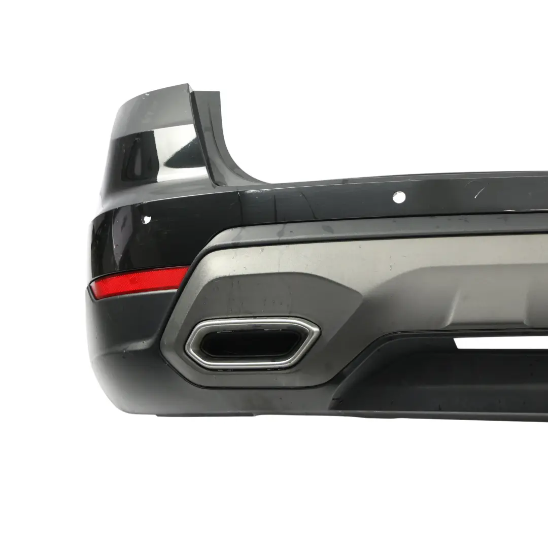 Bumper Panel Cover Trim Mythical Black Metallic - Y9T to Seat Arona FR Rear with Part number 6F9807421B Seat Arona FR Rear Bumper Panel Cover Trim Mythical Black Metallic - Y9T - SKU 6F9807421B-MYB - Part number 6F9807421B