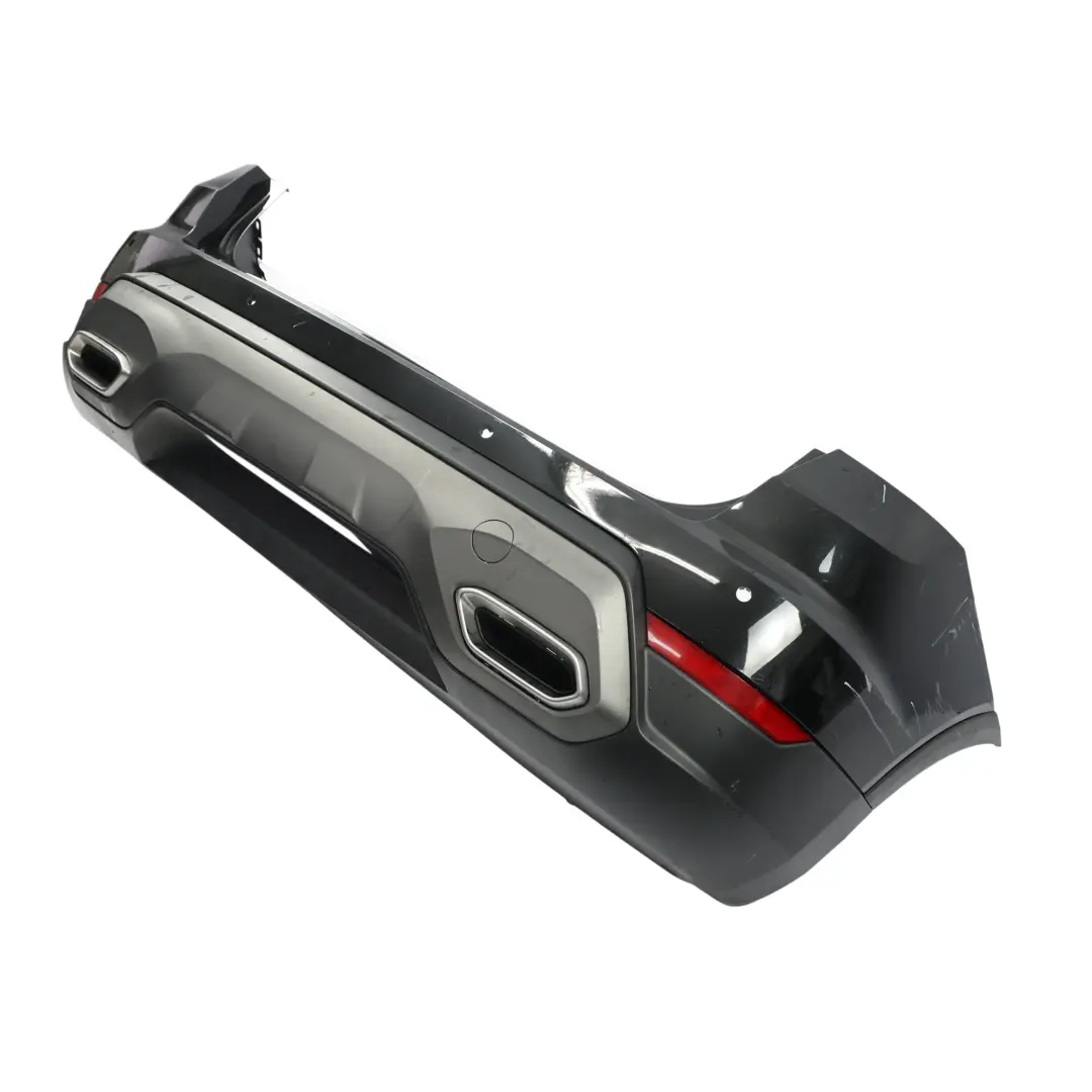 Bumper Panel Cover Trim Mythical Black Metallic - Y9T to Seat Arona FR Rear with Part number 6F9807421B Seat Arona FR Rear Bumper Panel Cover Trim Mythical Black Metallic - Y9T - SKU 6F9807421B-MYB - Part number 6F9807421B