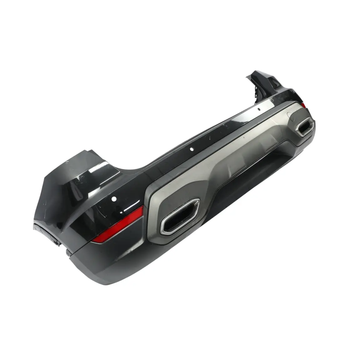 Bumper Panel Cover Trim Mythical Black Metallic - Y9T to Seat Arona FR Rear with Part number 6F9807421B Seat Arona FR Rear Bumper Panel Cover Trim Mythical Black Metallic - Y9T - SKU 6F9807421B-MYB - Part number 6F9807421B