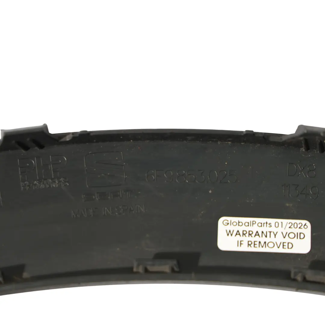 Frk7 Rueda Trasera Aletas Tira Protectora Izquierda para Seat Arona con número de pieza 6F9853025 Seat Arona Frk7 Rueda Trasera Aletas Tira Protectora Izquierda - SKU 6F9853025 - Número de pieza 6F9853025