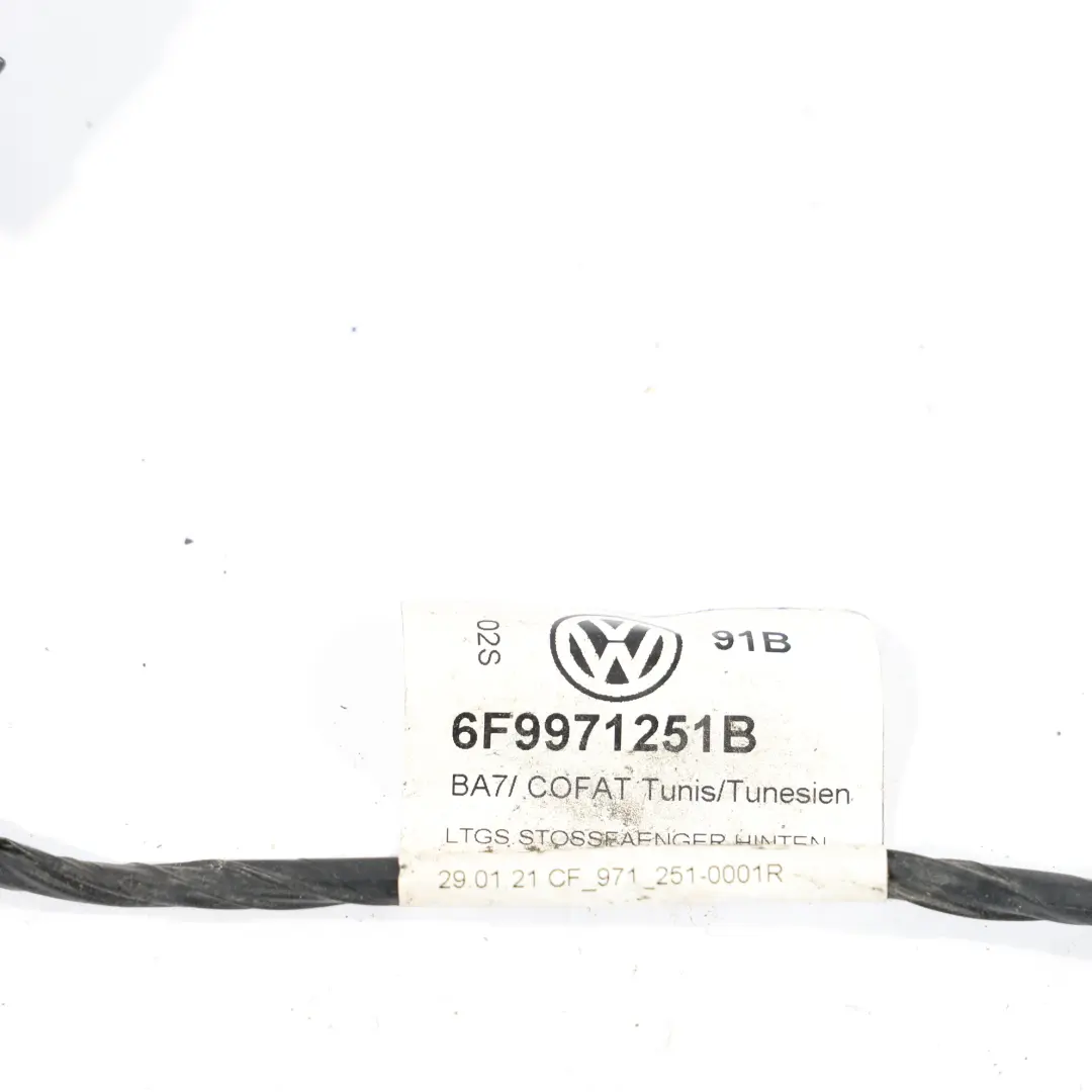 Seat Arona FR KJ7 Rear Parking Sensor Wiring Loom Harness Cable - SKU 6F9971251B - Part number 6F9971251B