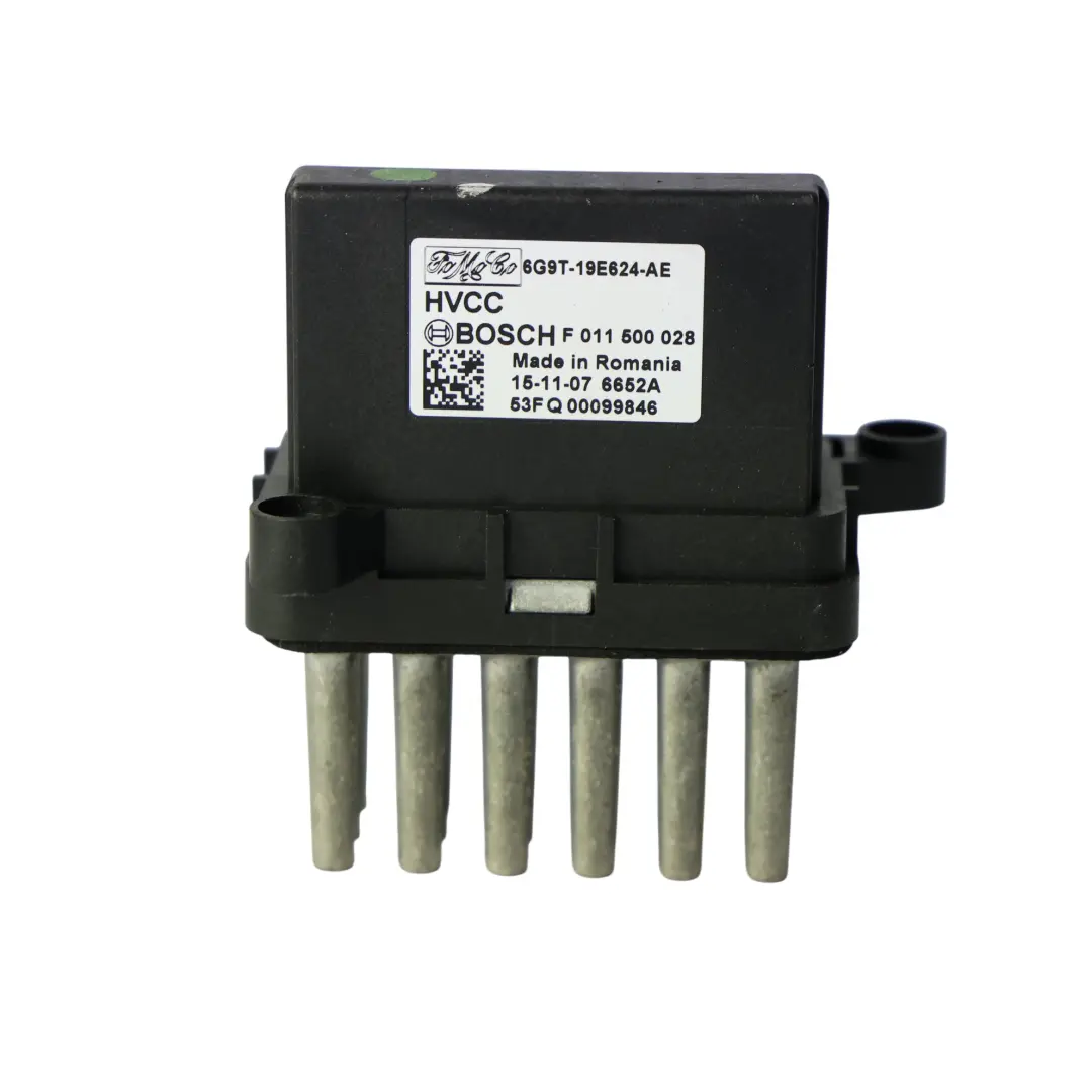 Ford Fiesta Mk7 Résistance Chauffage Climatisation 6G9T19E624AE - SKU 6G9T-19E624-AE - Numéro de pièce 6G9T-19E624-AE