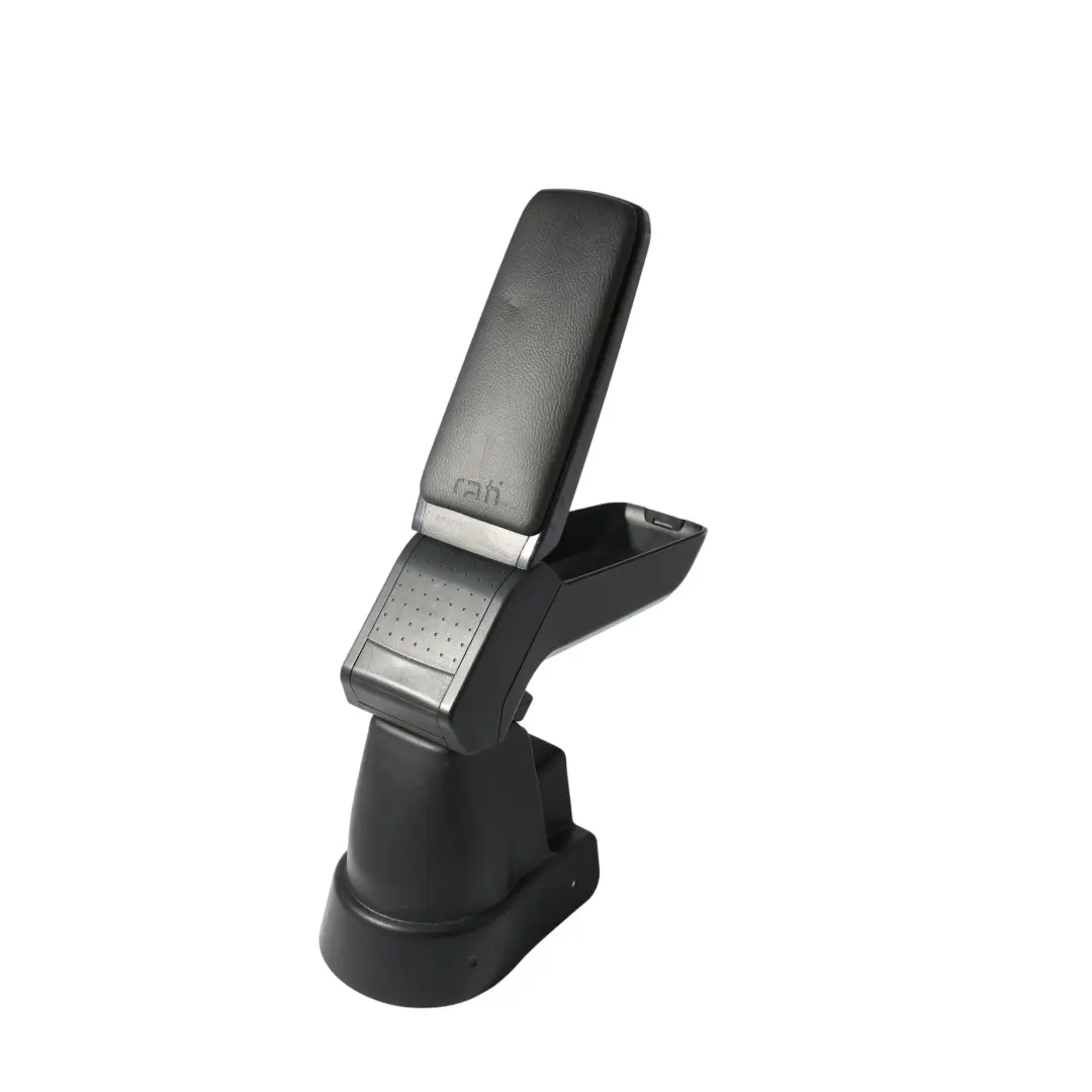 Seat Ibiza FR 6J Consola Central Reposabrazos Panel Cuero Negro - SKU 6J0864207A - Número de pieza 6J0864207A