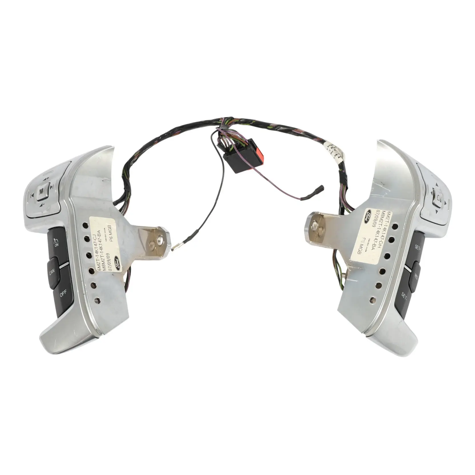 Ford Mondeo Mk4 Steering Wheel Multifunction Switches SET M8M2T-14K147-BA