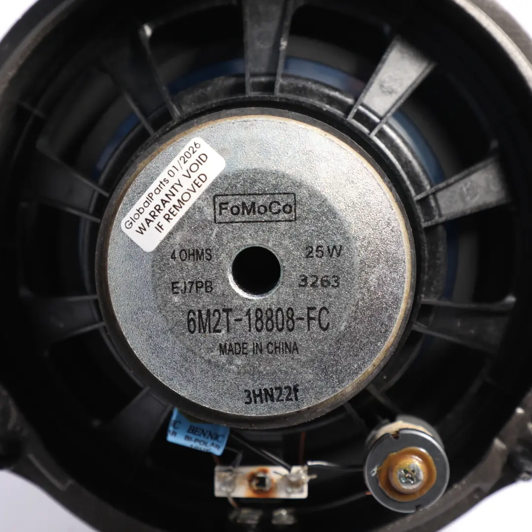 Mk3 Altavoz Puerta Delantera Trasera Izquierda Derecha 6M2T18808FC para Ford Focus con número de pieza 6M2T-18808-FC Ford Focus Mk3 Altavoz Puerta Delantera Trasera Izquierda Derecha 6M2T18808FC - SKU 6M2T-18808-FC - Número de pieza 6M2T-18808-FC