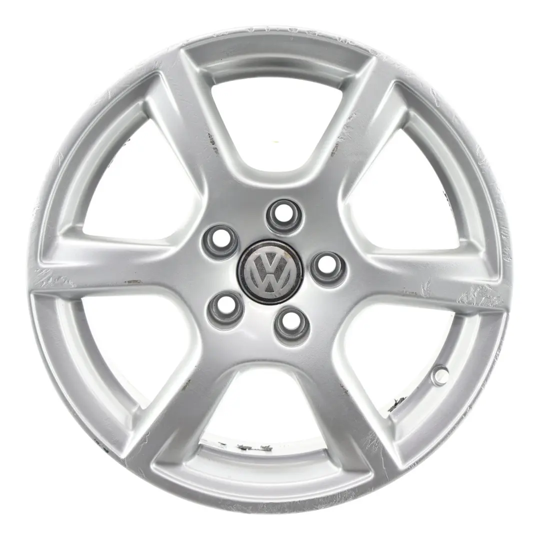 Mk5 Felga Aluminiowa Srebrna 15" ET:40 6J do VW Volkswagen Polo 6R o numerze 6R0601025C VW Volkswagen Polo 6R Mk5 Felga Aluminiowa Srebrna 15" ET:40 6J - SKU 6R0601025C-1 - Numer Części 6R0601025C