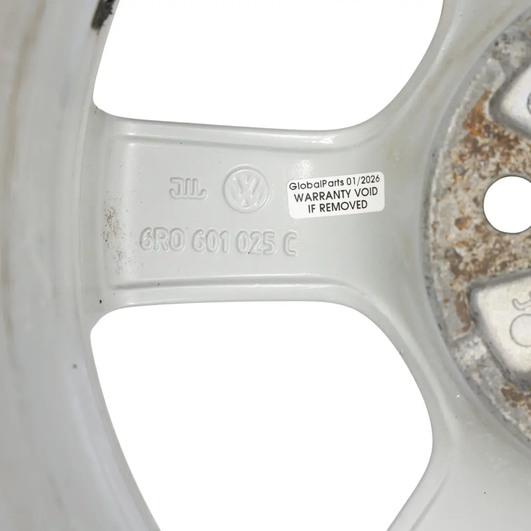 Mk5 Wheel Rim Alloy Silver 15" ET:40 6J to VW Volkswagen Polo 6R with Part number 6R0601025C VW Volkswagen Polo 6R Mk5 Wheel Rim Alloy Silver 15" ET:40 6J - SKU 6R0601025C-1 - Part number 6R0601025C