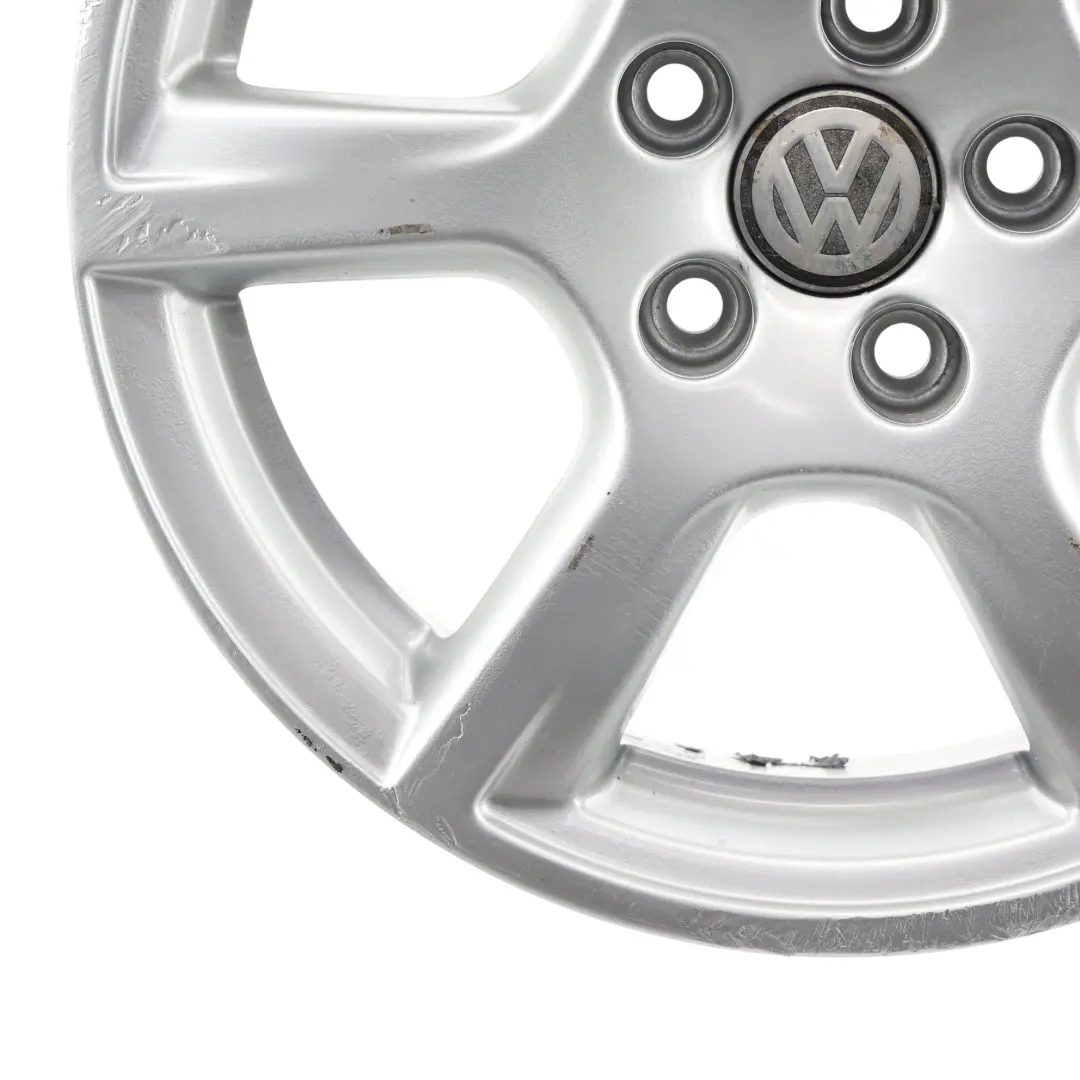 Mk5 Leicht Metall Felge Silber 15" ET:40 6J für VW Volkswagen Polo 6R mit Teilenummer 6R0601025C VW Volkswagen Polo 6R Mk5 Leicht Metall Felge Silber 15" ET:40 6J - SKU 6R0601025C-1 - Teilenummer 6R0601025C