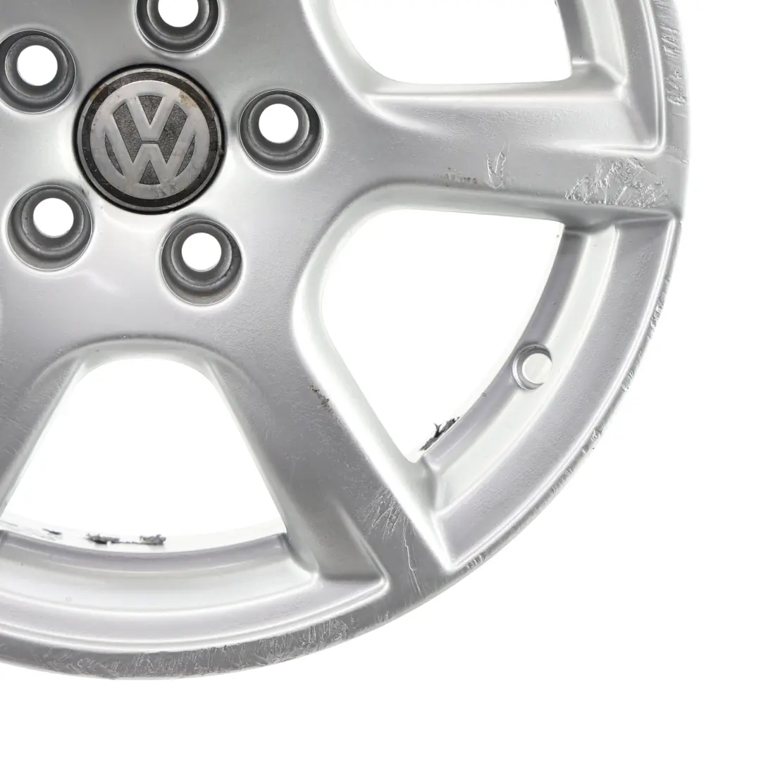 Mk5 Leicht Metall Felge Silber 15" ET:40 6J für VW Volkswagen Polo 6R mit Teilenummer 6R0601025C VW Volkswagen Polo 6R Mk5 Leicht Metall Felge Silber 15" ET:40 6J - SKU 6R0601025C-1 - Teilenummer 6R0601025C