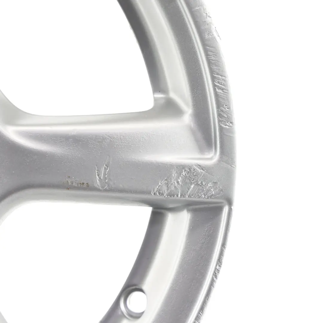 VW Volkswagen Polo 6R Mk5 Leicht Metall Felge Silber 15" ET:40 6J - SKU 6R0601025C-1 - Teilenummer 6R0601025C