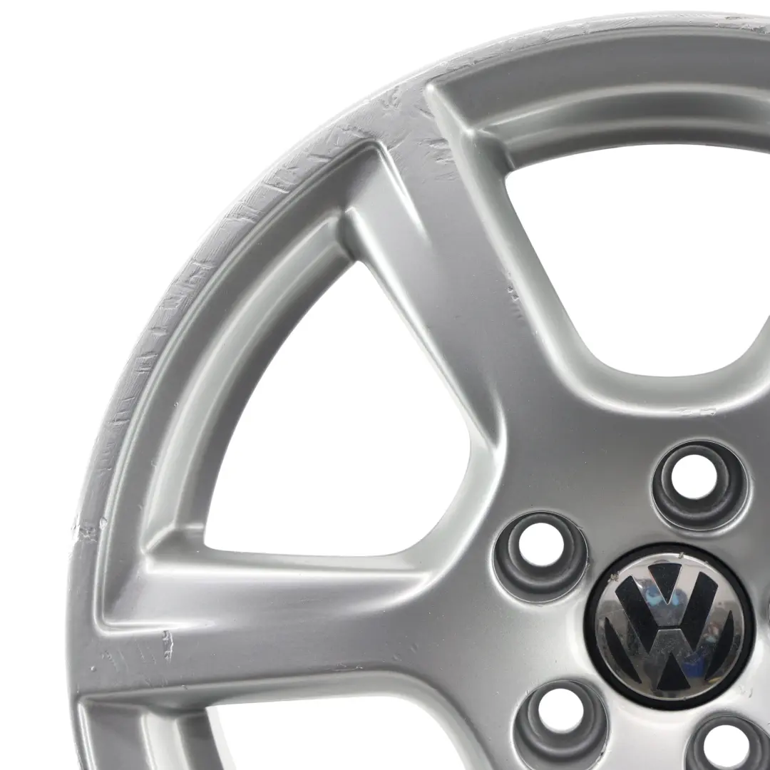 Mk5 Wheel Rim Alloy Silver 15" ET:40 6J to VW Volkswagen Polo 6R with Part number 6R0601025C VW Volkswagen Polo 6R Mk5 Wheel Rim Alloy Silver 15" ET:40 6J - SKU 6R0601025C-2 - Part number 6R0601025C