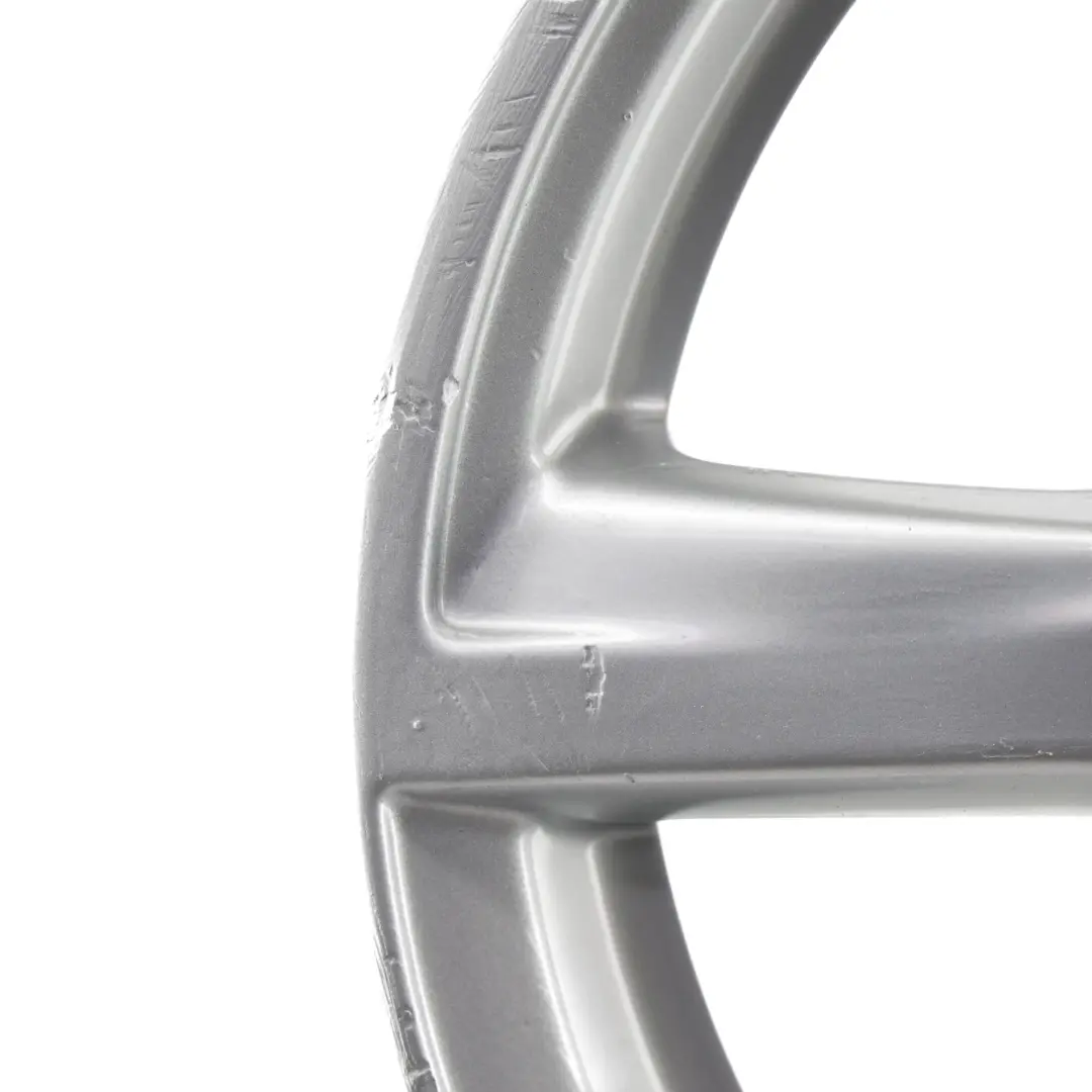 VW Volkswagen Polo 6R Mk5 Leicht Metall Felge Silber 15" ET:40 6J - SKU 6R0601025C-2 - Teilenummer 6R0601025C