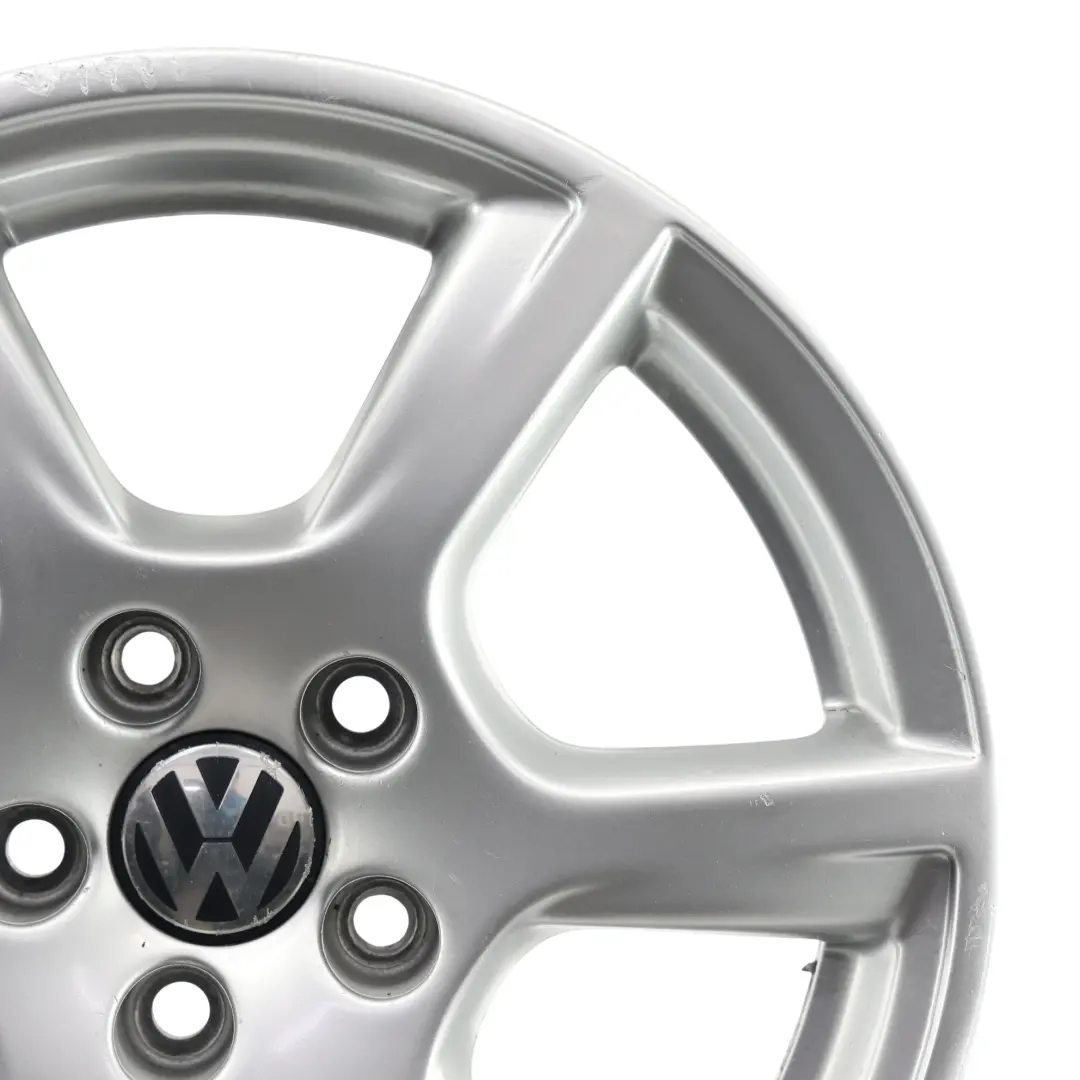 Mk5 Wheel Rim Alloy Silver 15" ET:40 6J to VW Volkswagen Polo 6R with Part number 6R0601025C VW Volkswagen Polo 6R Mk5 Wheel Rim Alloy Silver 15" ET:40 6J - SKU 6R0601025C-3 - Part number 6R0601025C