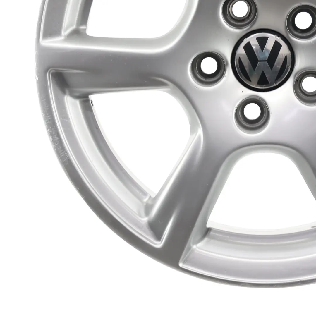 Mk5 Wheel Rim Alloy Silver 15" ET:40 6J to VW Volkswagen Polo 6R with Part number 6R0601025C VW Volkswagen Polo 6R Mk5 Wheel Rim Alloy Silver 15" ET:40 6J - SKU 6R0601025C-3 - Part number 6R0601025C