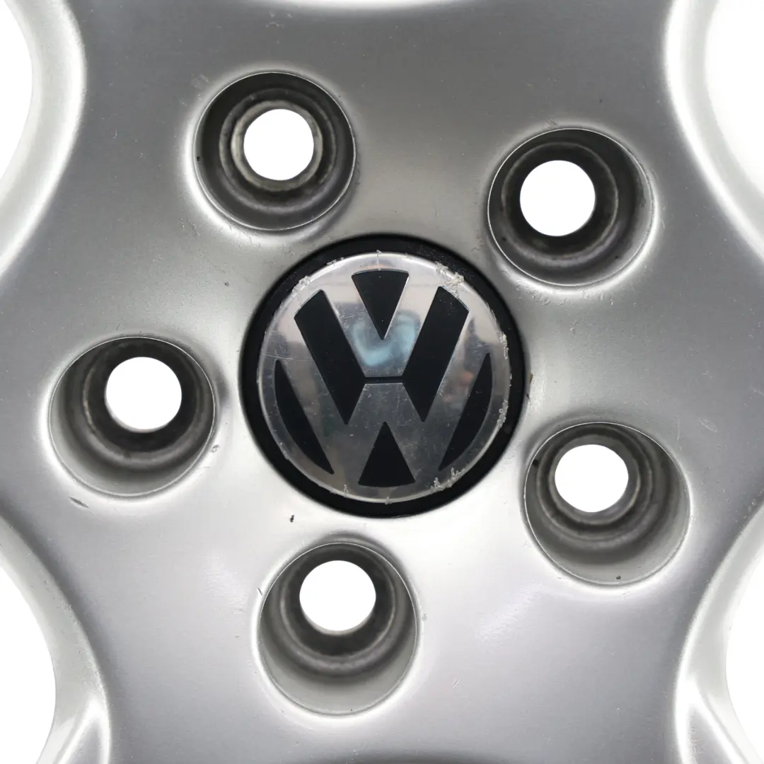 Mk5 Wheel Rim Alloy Silver 15" ET:40 6J to VW Volkswagen Polo 6R with Part number 6R0601025C VW Volkswagen Polo 6R Mk5 Wheel Rim Alloy Silver 15" ET:40 6J - SKU 6R0601025C-3 - Part number 6R0601025C