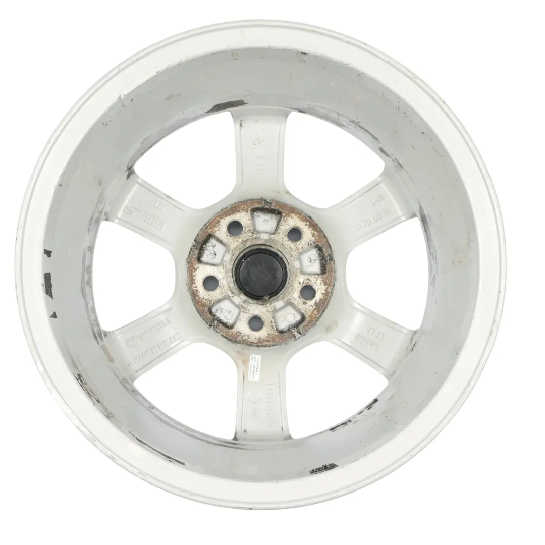 Volkswagen Polo 6R Mk5 Wheel Rim Alloy Silver 15" ET:40 6J - SKU 6R0601025C-4 - Part number 6R0601025C