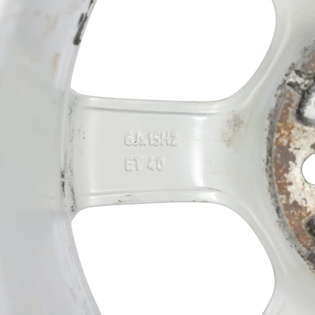 Volkswagen Polo 6R Mk5 Wheel Rim Alloy Silver 15" ET:40 6J - SKU 6R0601025C-4 - Part number 6R0601025C