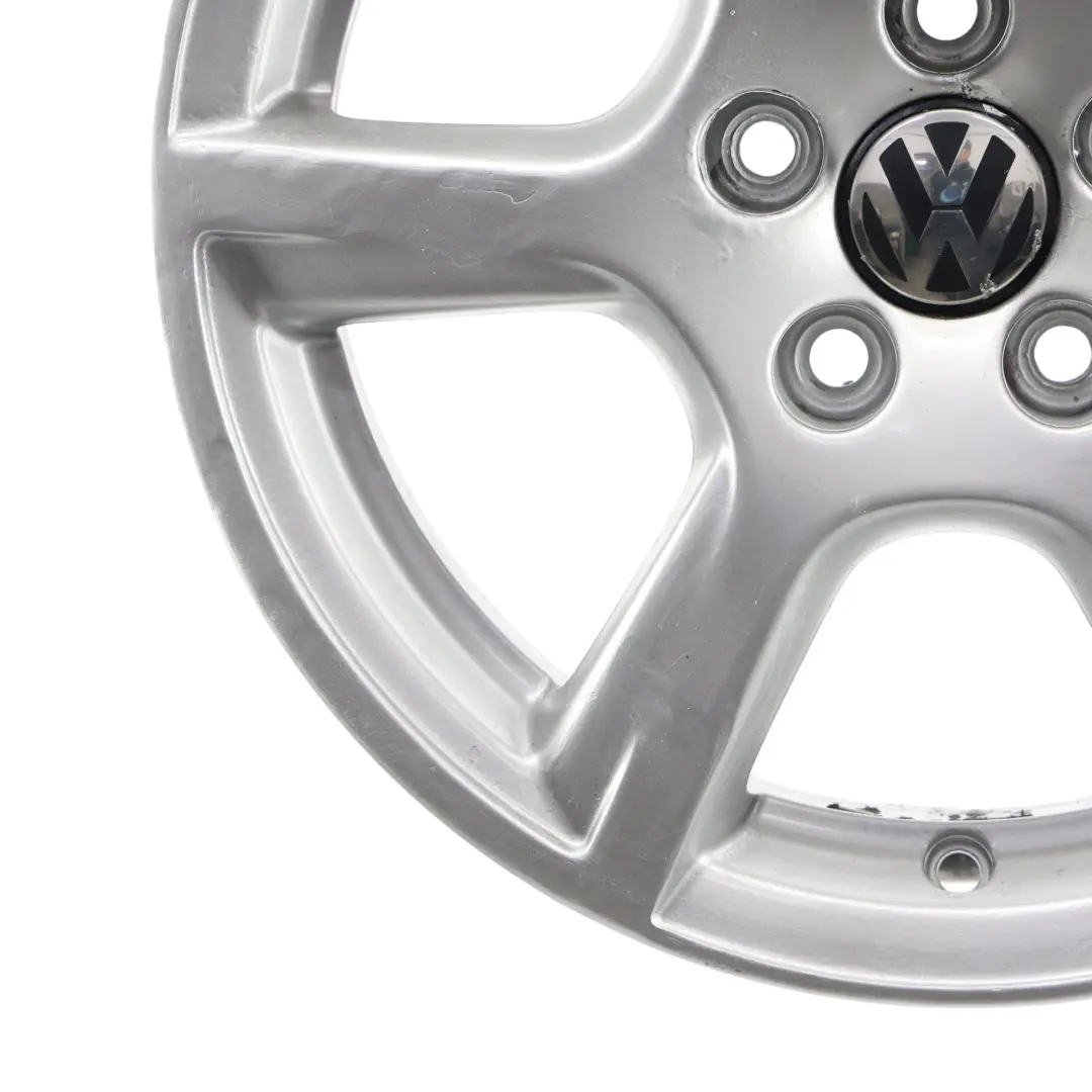 Volkswagen Polo 6R Mk5 Wheel Rim Alloy Silver 15" ET:40 6J - SKU 6R0601025C-4 - Part number 6R0601025C