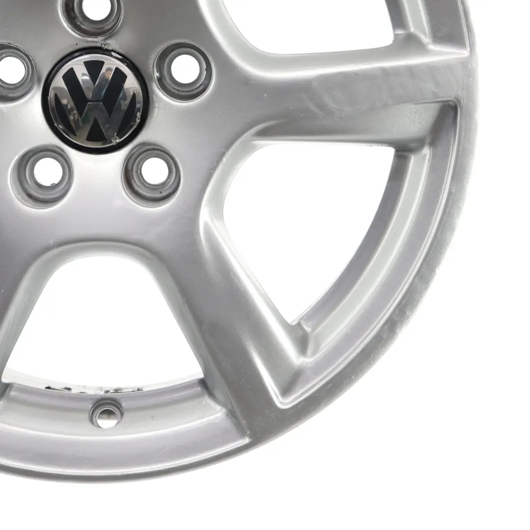 Volkswagen Polo 6R Mk5 Wheel Rim Alloy Silver 15" ET:40 6J - SKU 6R0601025C-4 - Part number 6R0601025C