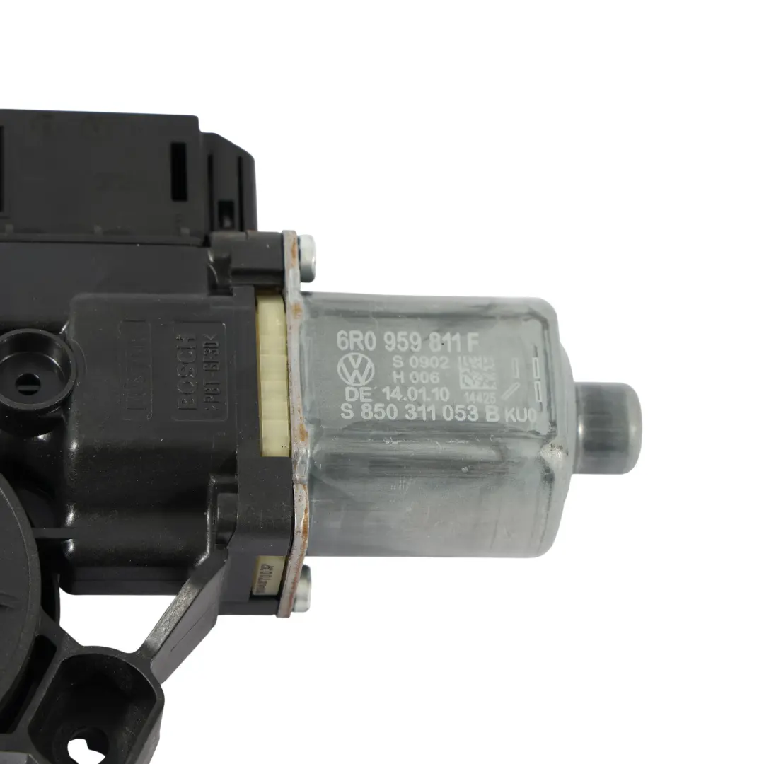 Volkswagen VW Polo Mk5 6R Tür Fenster Heber Motor Hinten Links - SKU 6R0959811F - Teilenummer 6R0959811F
