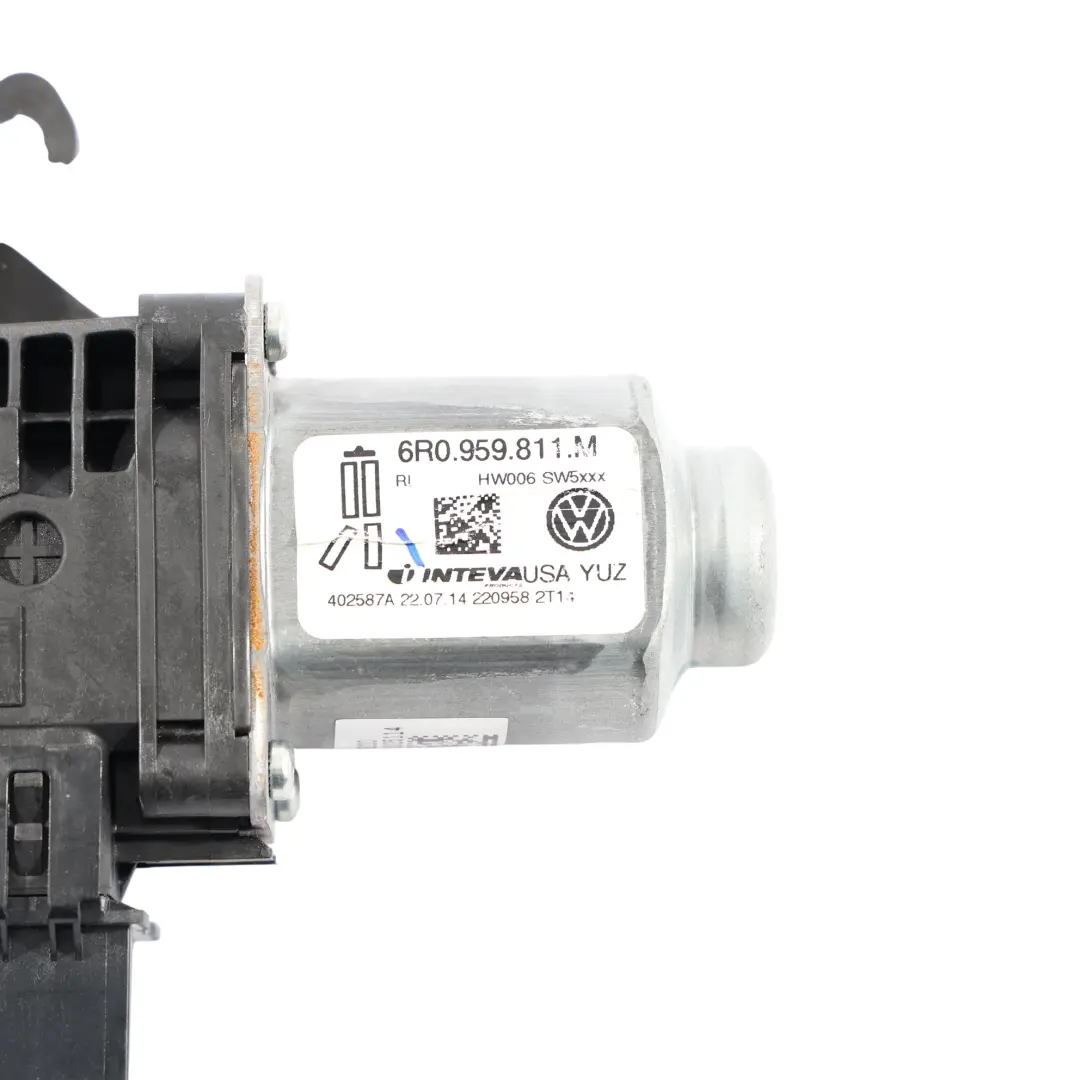 Window Motor Lifter Rear Left N/S to Volkswagen Jetta A6 with Part number 6R0959811M Volkswagen Jetta A6 Window Motor Lifter Rear Left N/S - SKU 6R0959811M - Part number 6R0959811M