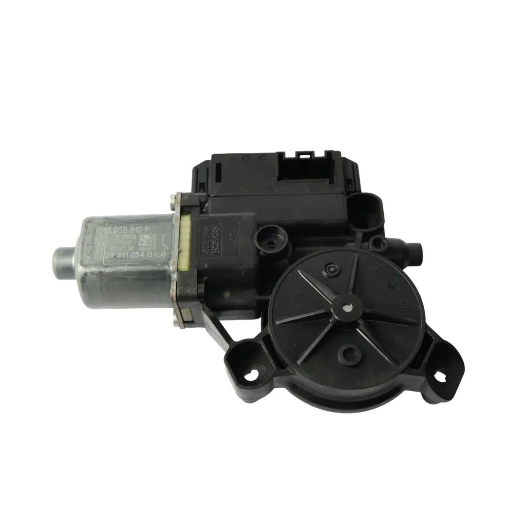 Volkswagen VW Polo Mk5 Silnik Podnośnika Szyby Drzwi Prawy Tył - SKU 6R0959812F - Numer Części 6R0959812F