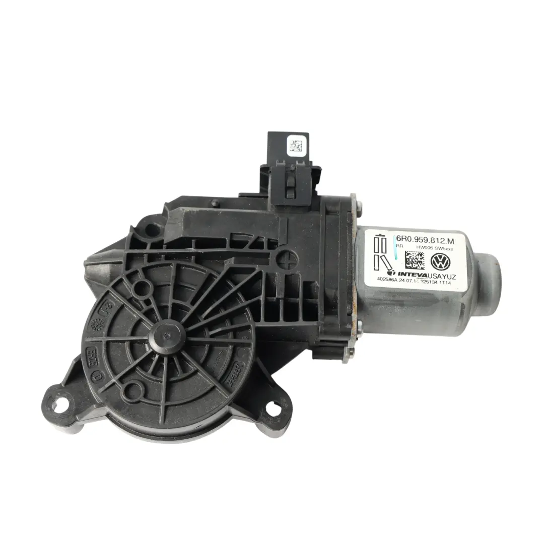 Window Lifter Regulator Motor Actuator Rear Right O/S to VW Jetta A6 with Part number 6R0959812M VW Jetta A6 Window Lifter Regulator Motor Actuator Rear Right O/S - SKU 6R0959812M - Part number 6R0959812M