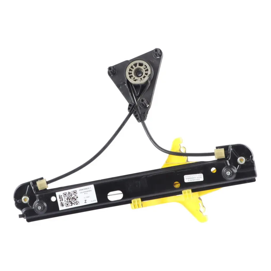 Volkswagen Polo MK5 6R Elevalunas Regulador Puerta Trasero Derecho 6R4839462E