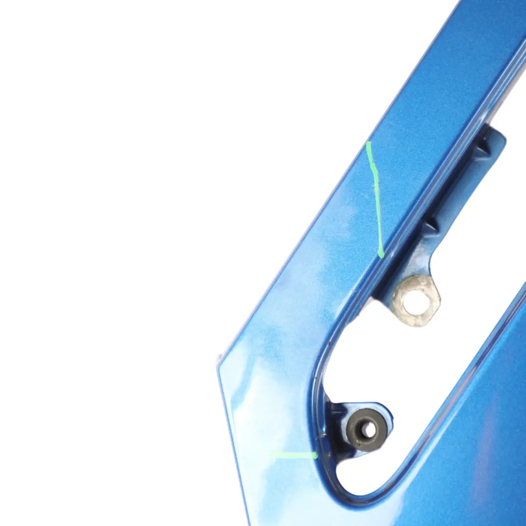 Wing Panel Front Left N/S Side Fender Hyper Blue Metallic - A28 to Mini R50 R52 R53 with Part number 7037437 Mini R50 R52 R53 Wing Panel Front Left N/S Side Fender Hyper Blue Metallic - A28 - SKU 7037437-HYB - Part number 7037437
