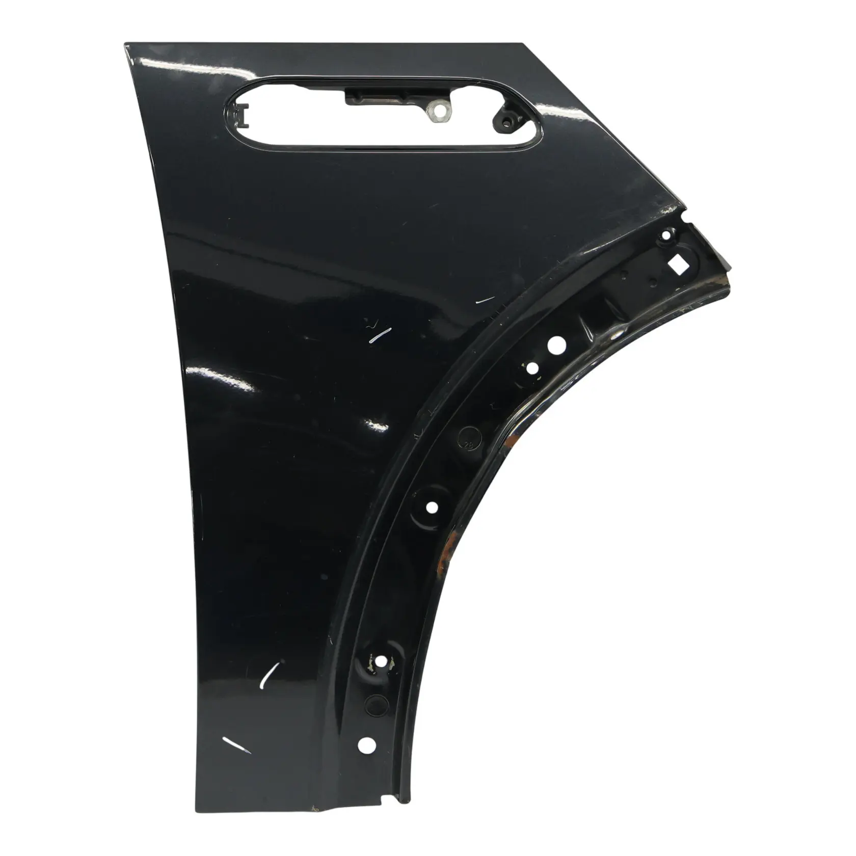 Mini R50 R52 Front Right O/S Wing Panel Fender Astro Black Metallic - A25