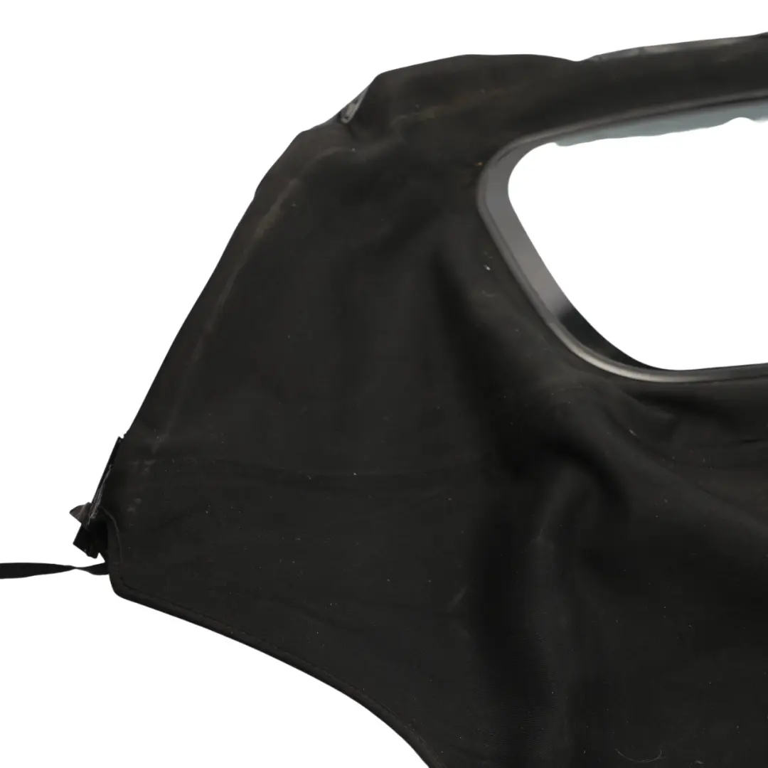 BMW Z4 E85 Cabrio tetto morbido pieghevole copertura nera vetro lunotto AS2 - SKU 7056277 - Numero di parte 7056277