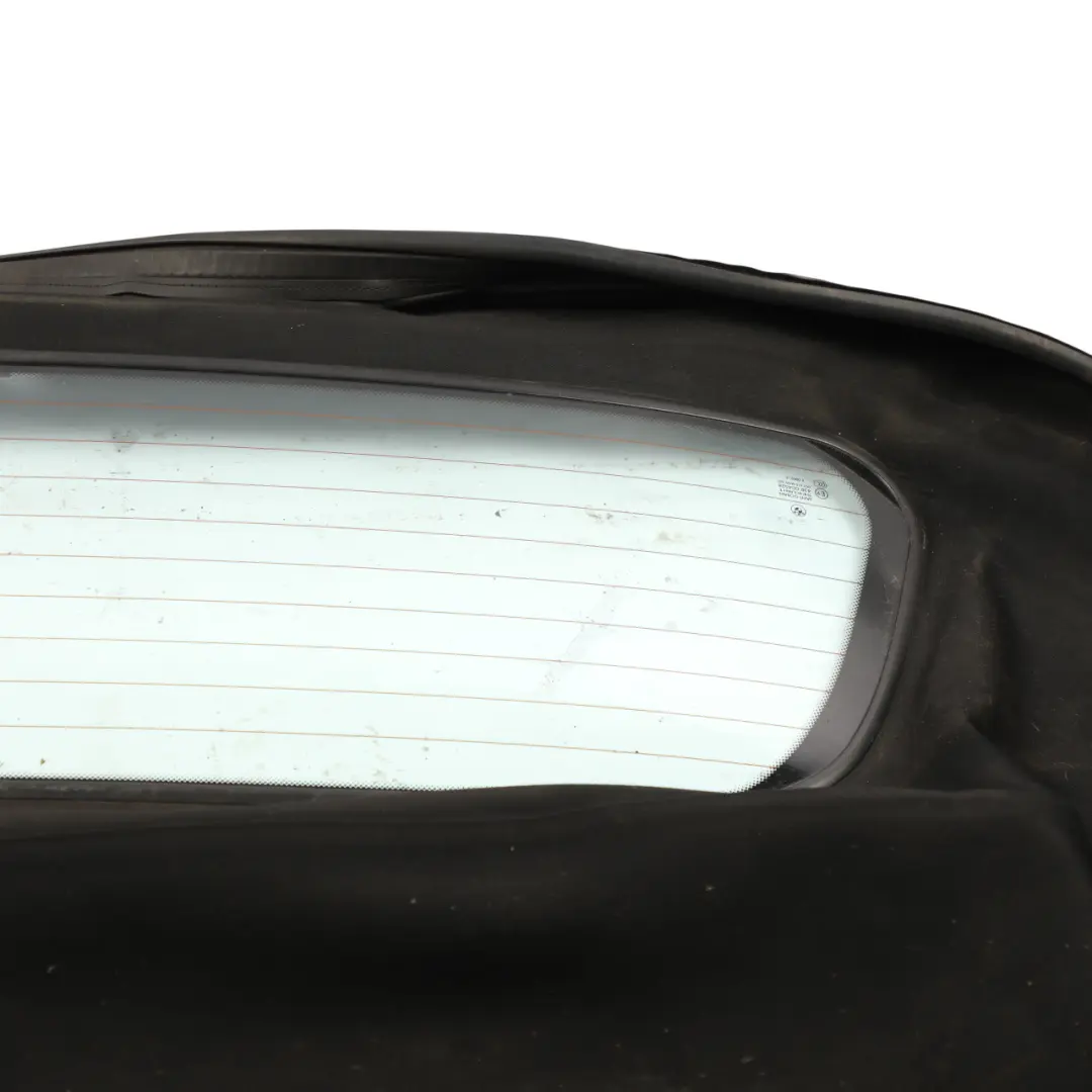 Plegable blanda Negro Cubierta Ventana Trasera Vidrio AS2 para BMW Z4 E85 Convertible con número de pieza 7056277 BMW Z4 E85 Convertible Plegable blanda Negro Cubierta Ventana Trasera Vidrio AS2 - SKU 7056277 - Número de pieza 7056277