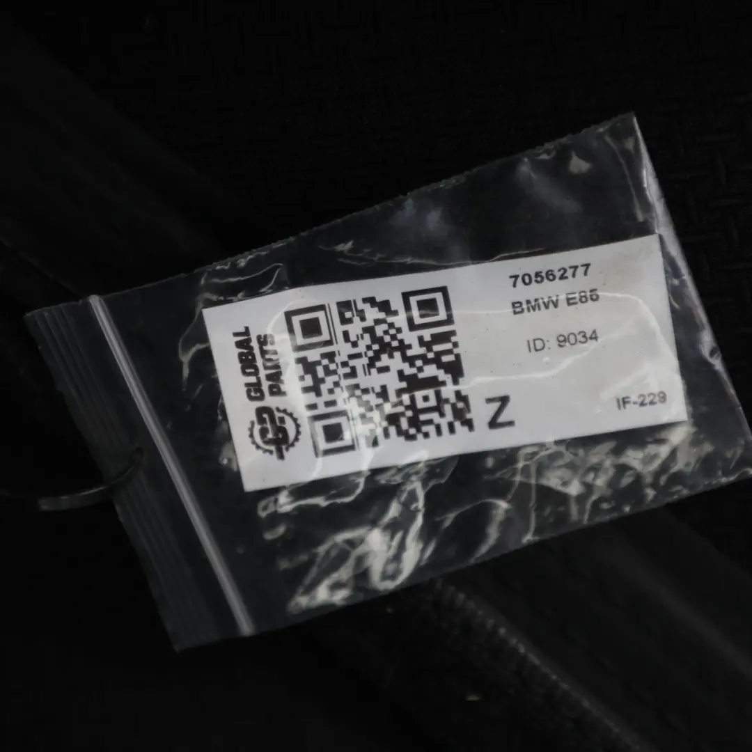 BMW Z4 E85 Cabrio tetto morbido pieghevole copertura nera vetro lunotto AS2 - SKU 7056277 - Numero di parte 7056277