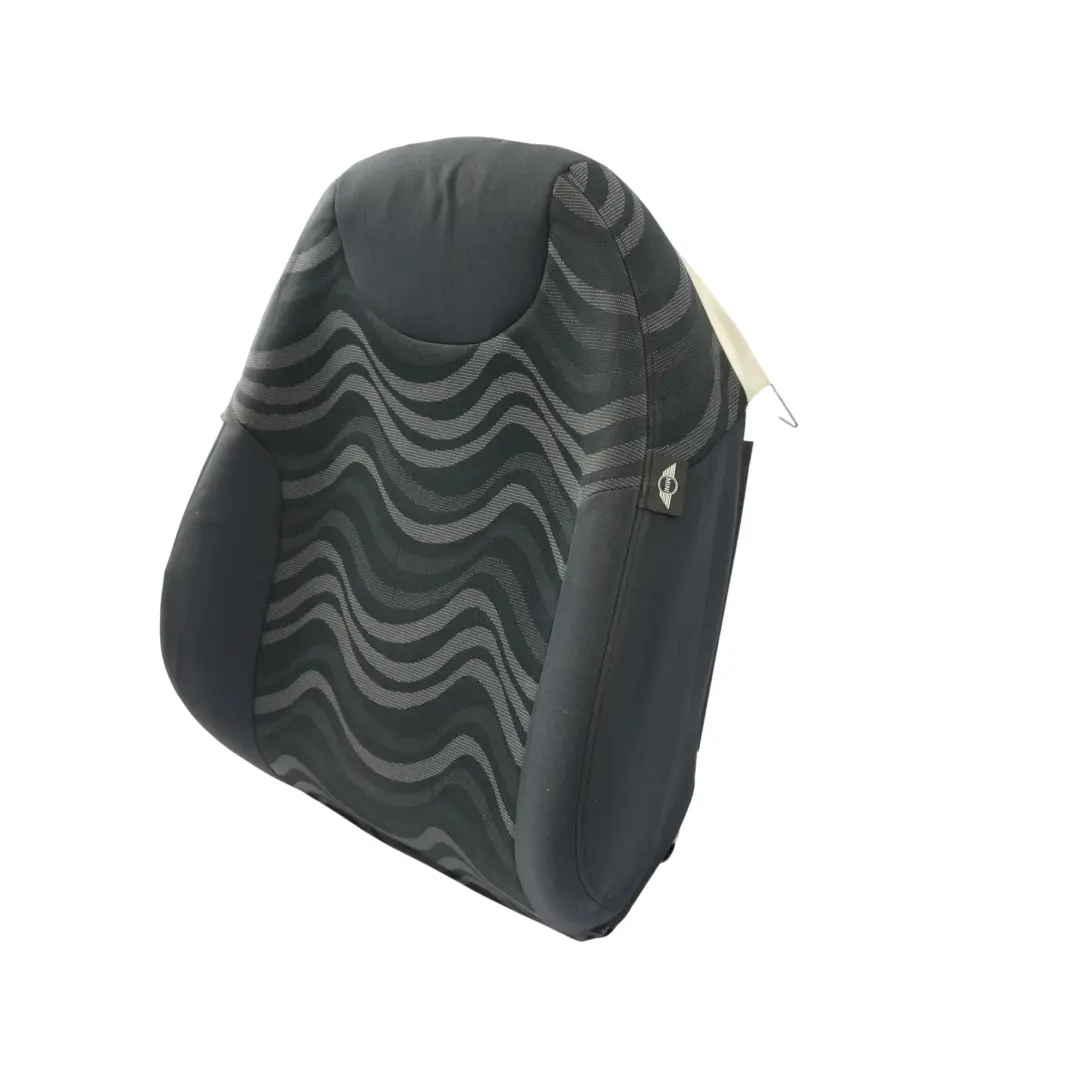 Dossier De Siège Avant Gauche Tissu Aqua Panther Black pour Mini Cooper One R50 à propos du numéro de pièce 7073067 Mini Cooper One R50 Dossier De Siège Avant Gauche Tissu Aqua Panther Black - SKU 7073067-2 - Numéro de pièce 7073067
