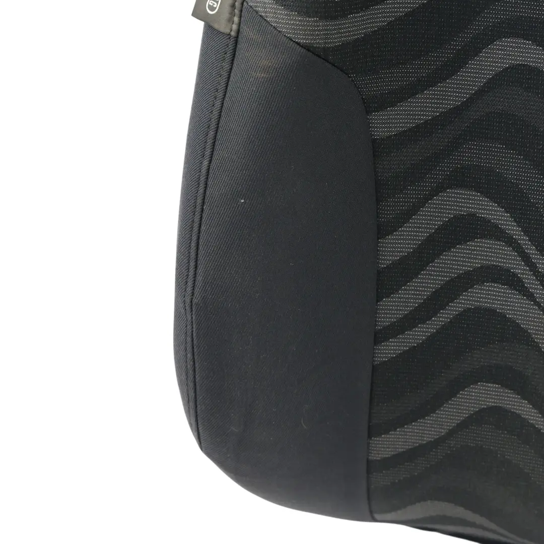 Mini Cooper One R50 Dossier De Siège Avant Gauche Tissu Aqua Panther Black - SKU 7073067-2 - Numéro de pièce 7073067