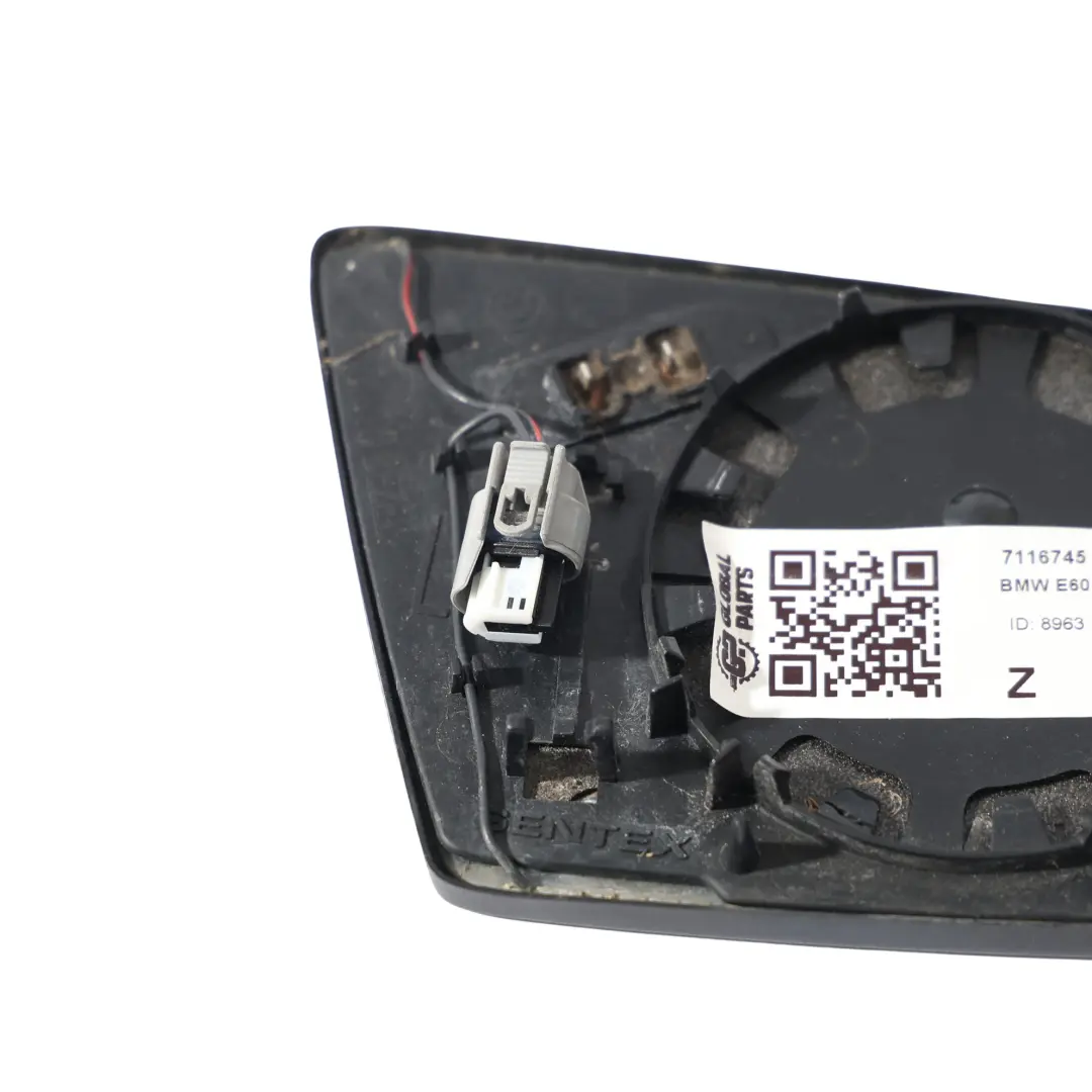 BMW E60 Specchio Vetro Riscaldato Grandangolare Sinistro - SKU 7116745 - Numero di parte 7116745
